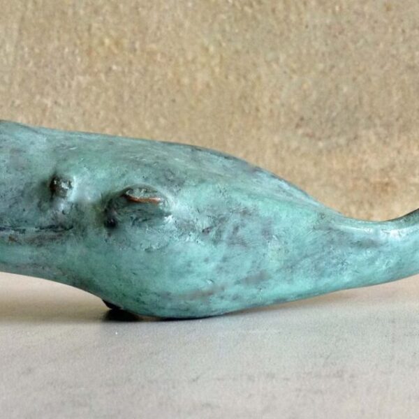 Marina van der Kooi- BELUGA brons 14 cm