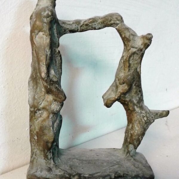 Marina van der Kooi-KOEKJE- messing, 15 cm h.