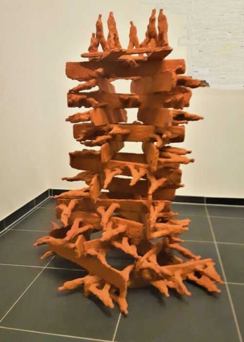 MvdKooi- Toren van Rouw-120 cm.