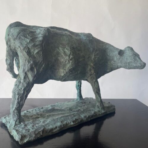 Marina vanderKooi- OMKIJKER , brons, 35 cm h