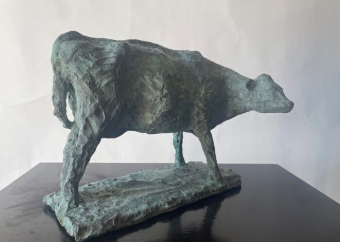 Marina vanderKooi- OMKIJKER , brons, 35 cm h
